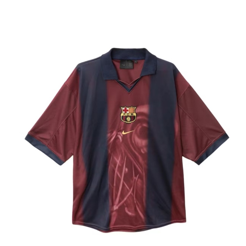 CJ X NIKE X FC BARCELONA RETRO 2000/01 HOME SKELETON
JERSEY